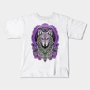 Shrine of the Spirit Wolf Kids T-Shirt